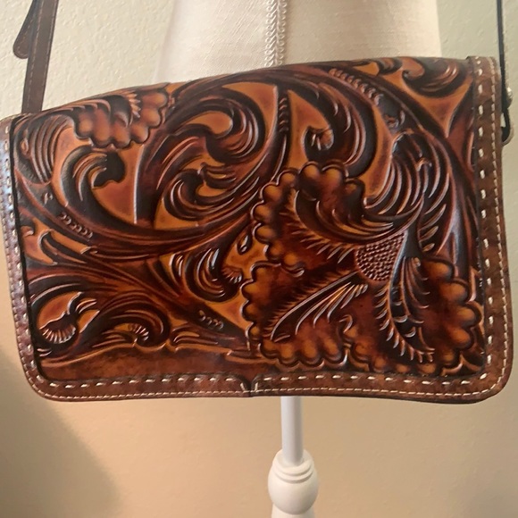 ✨SOLD✨EUC Patricia Nash Handbag Genuine Leather - Picture 4 of 16